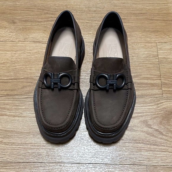 Salvatore Ferragamo Suede Loafers main image 6